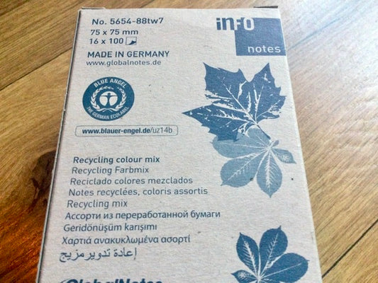 Haftnotizen 75x75 16 Blöcke 4 Farben