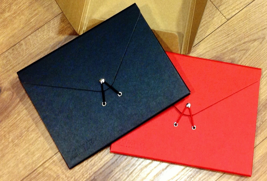 Sammelmappe A5 Schwartz Recycled° - Polly Paper