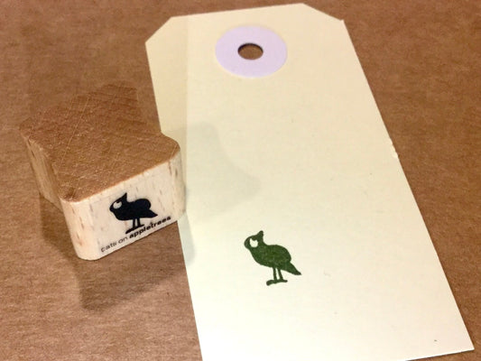 Mini-Stempel Vogel Fred Cats on appletrees