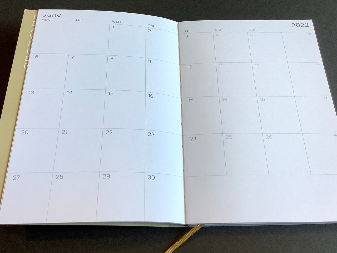 Wochenplaner A5 Octàgon kraftbraun 2026