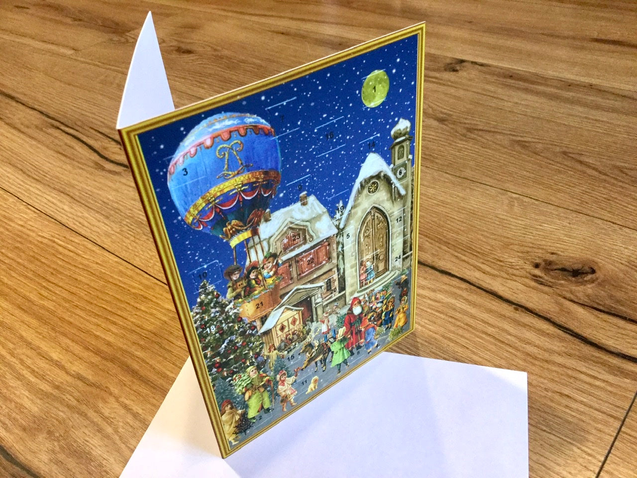Adventskalender-Klappkarte A6/C6 Sellmer°