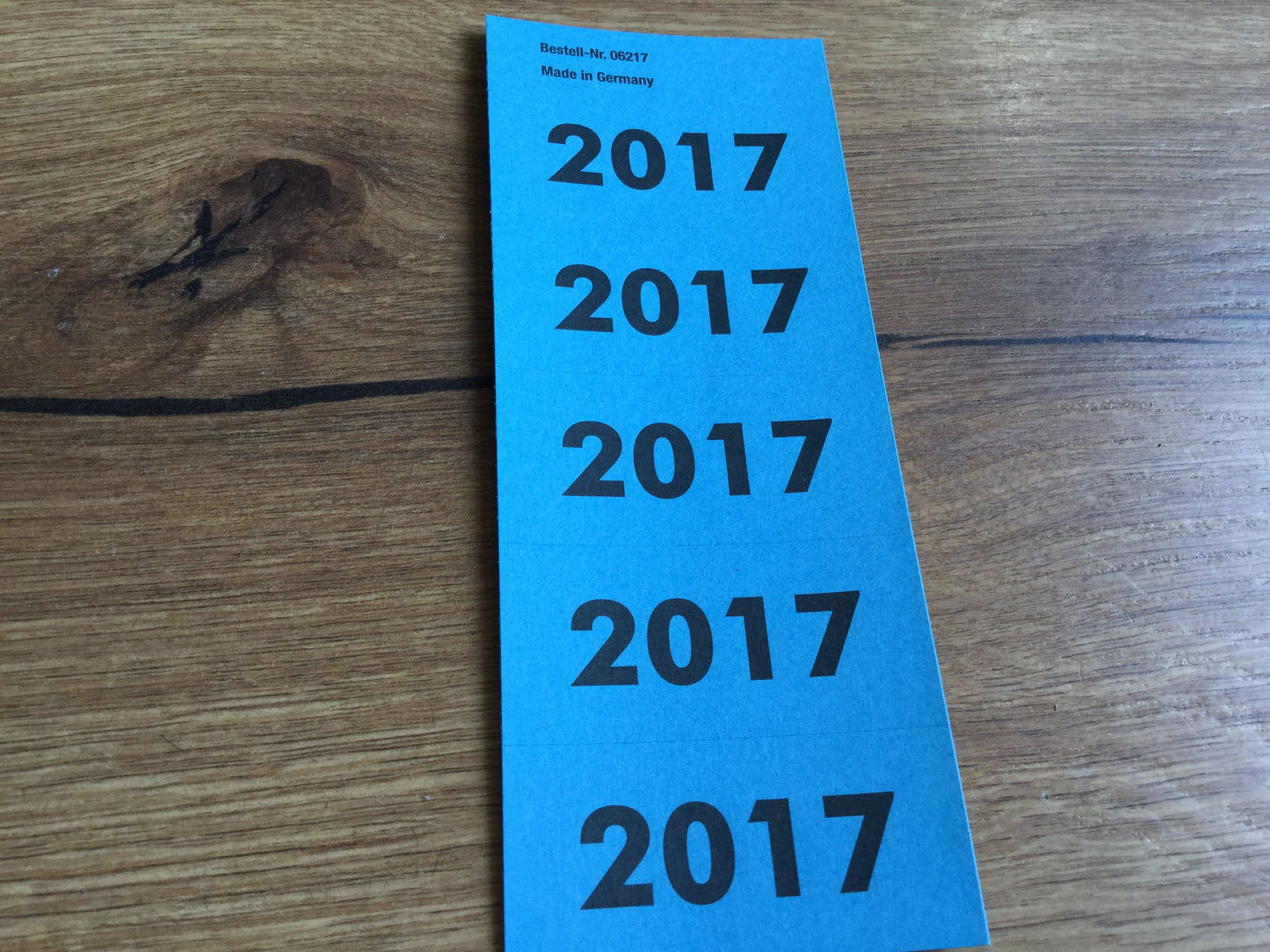Jahreszahlen Aufkleber 2016 2017 2019°