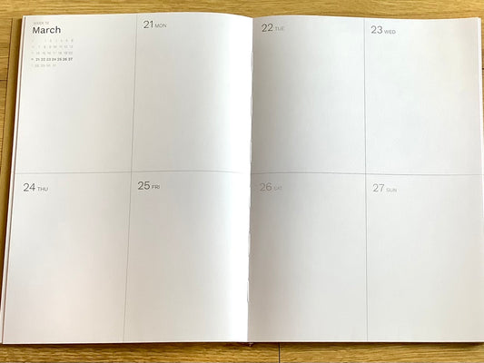 Wochenplaner A4 Octàgon Tagebuch Notizbuch