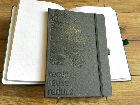 Notizbuch A5 Punktraster Eco Recycle 160S. Leykam°