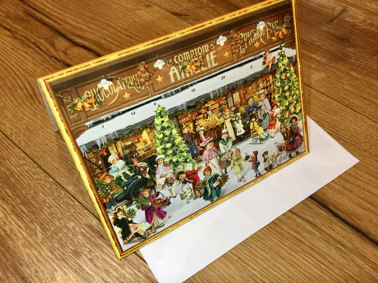 Adventskalender-Klappkarte A6/C6 Sellmer°