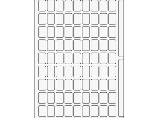Mini-Etiketten 10x16mm Endi-Haft° (Preisschildchen)