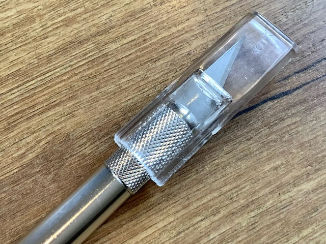 Skalpell Papiermesser Metall (Cutter) - Polly Paper - Umweltfreundliche Schreibwaren