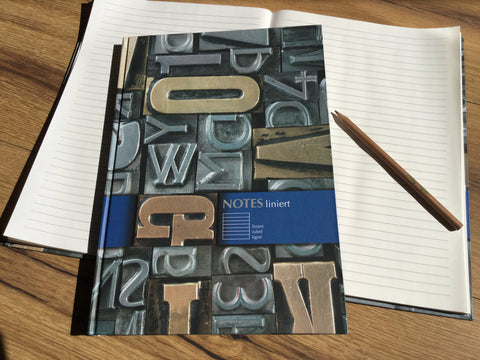Notizbuch A4 liniert Kladde 96Bl. ÖKOPA