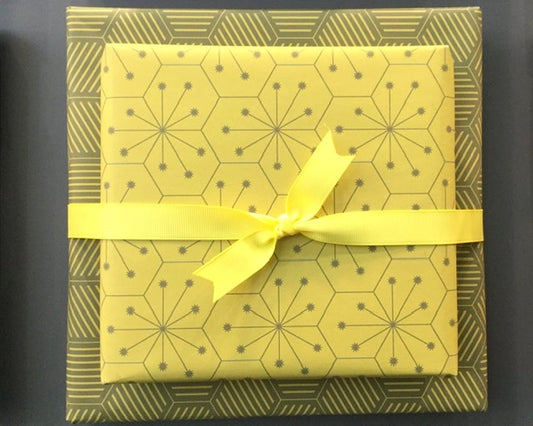 Geschenkpapier gelbgrün My Pretty Circus