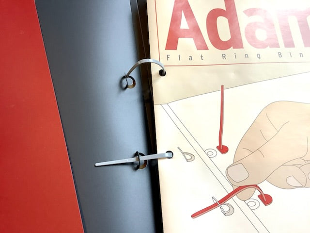 Hefter Flat Ring Binder ADAM PP°