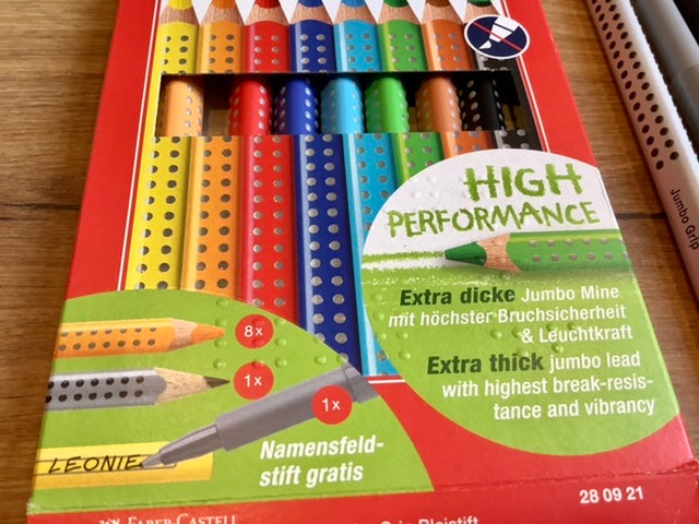 Jumbo Grip Faber-Castell wasservermalbar°