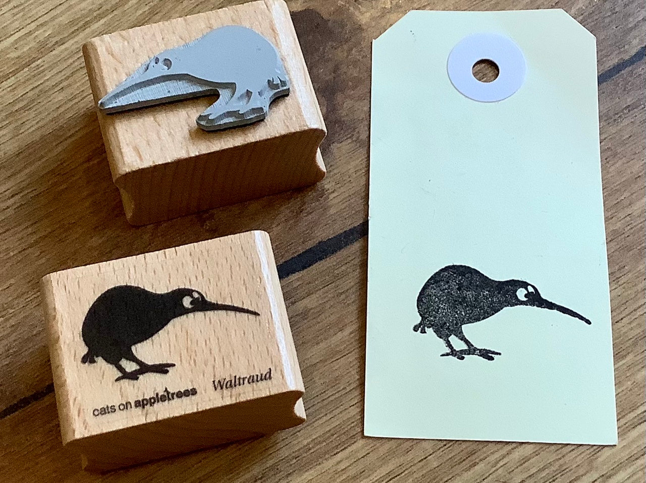 Stempel Kiwi Waltraud (Cats on appletrees)