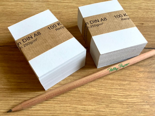 Karteikarten blanko 250g 100St. weiß°