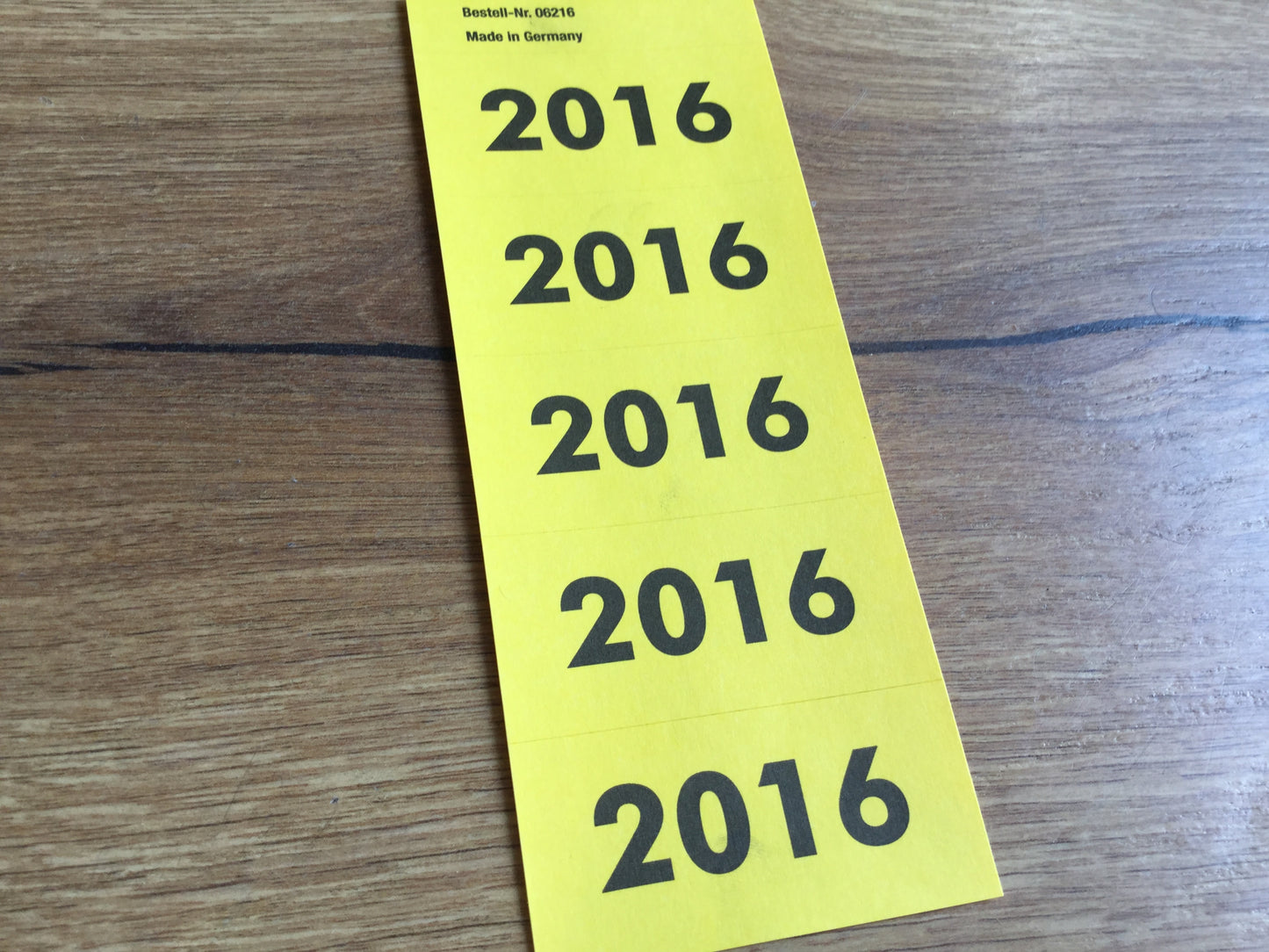 Jahreszahlen Aufkleber 2016 2017 2019°