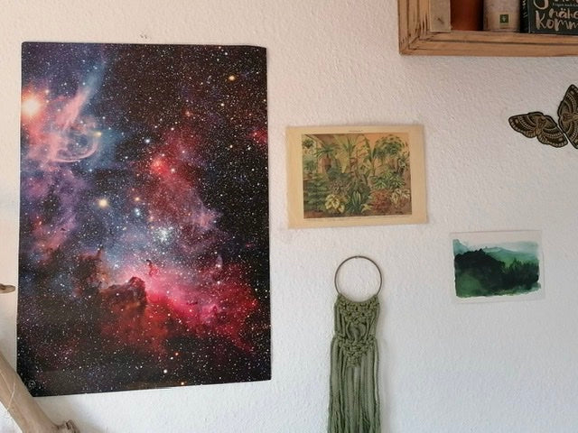 Geschenkpapier Sternenhimmel Bow&Hummingbird