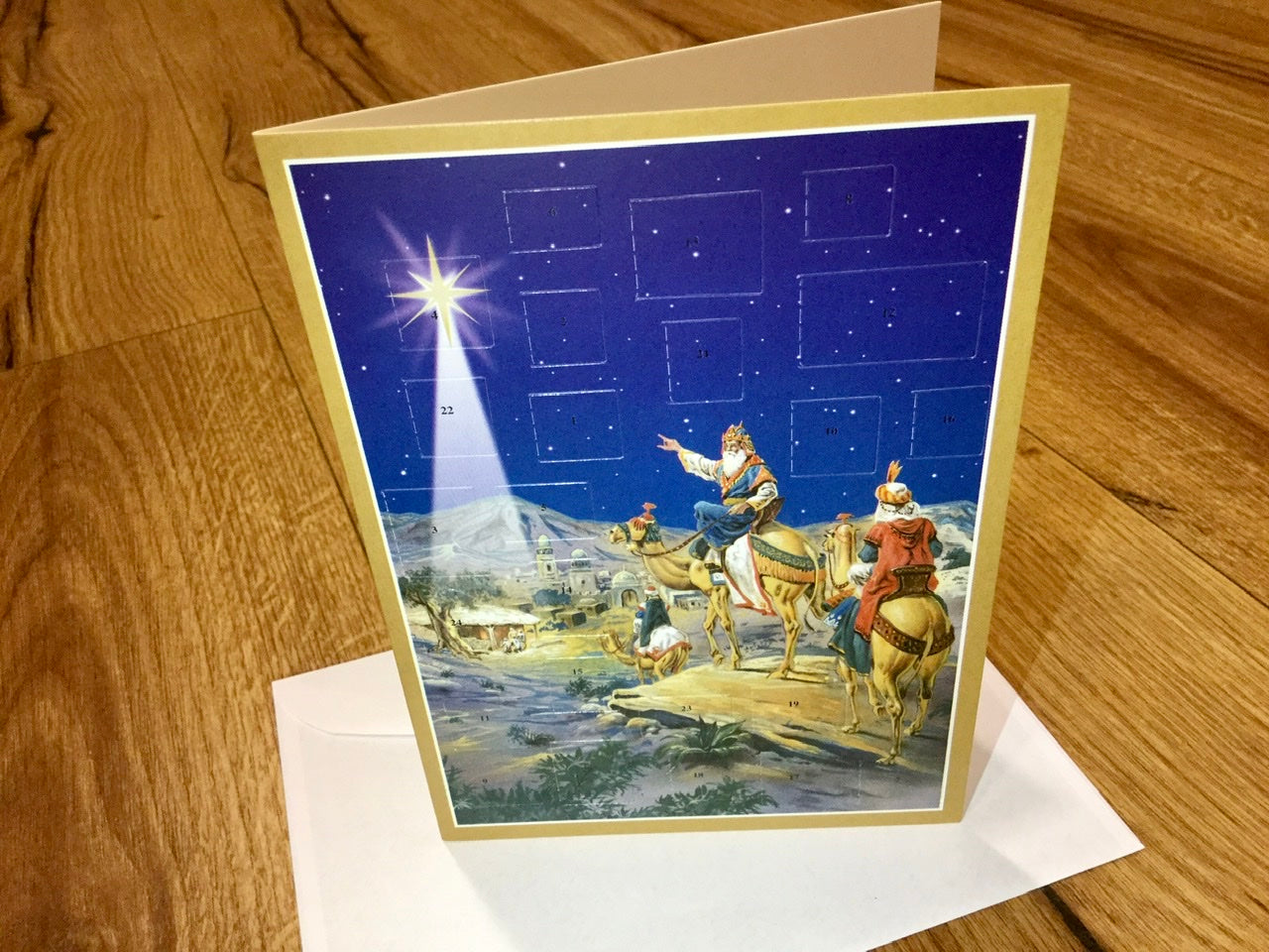 Adventskalender-Klappkarte A6/C6 Sellmer°