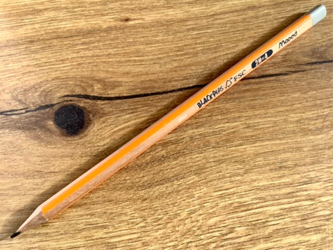 Grafitstift 2H maped Dreikant Black'Peps