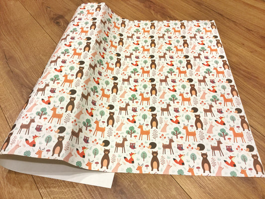 GeschenkpapierV Waldtiere