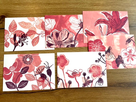 Postkarten-Set 6 Blumen Friedrichs Garten°