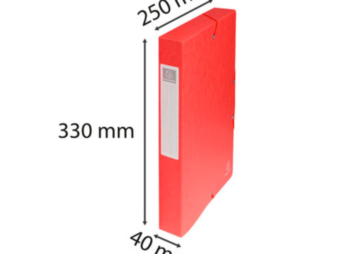 Heftbox rot Cartobox Sammelmappe°
