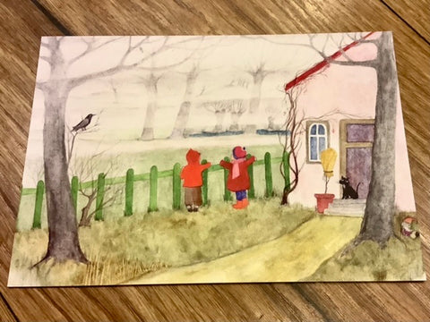 Postkarte Novembertag (Schnurverlag)