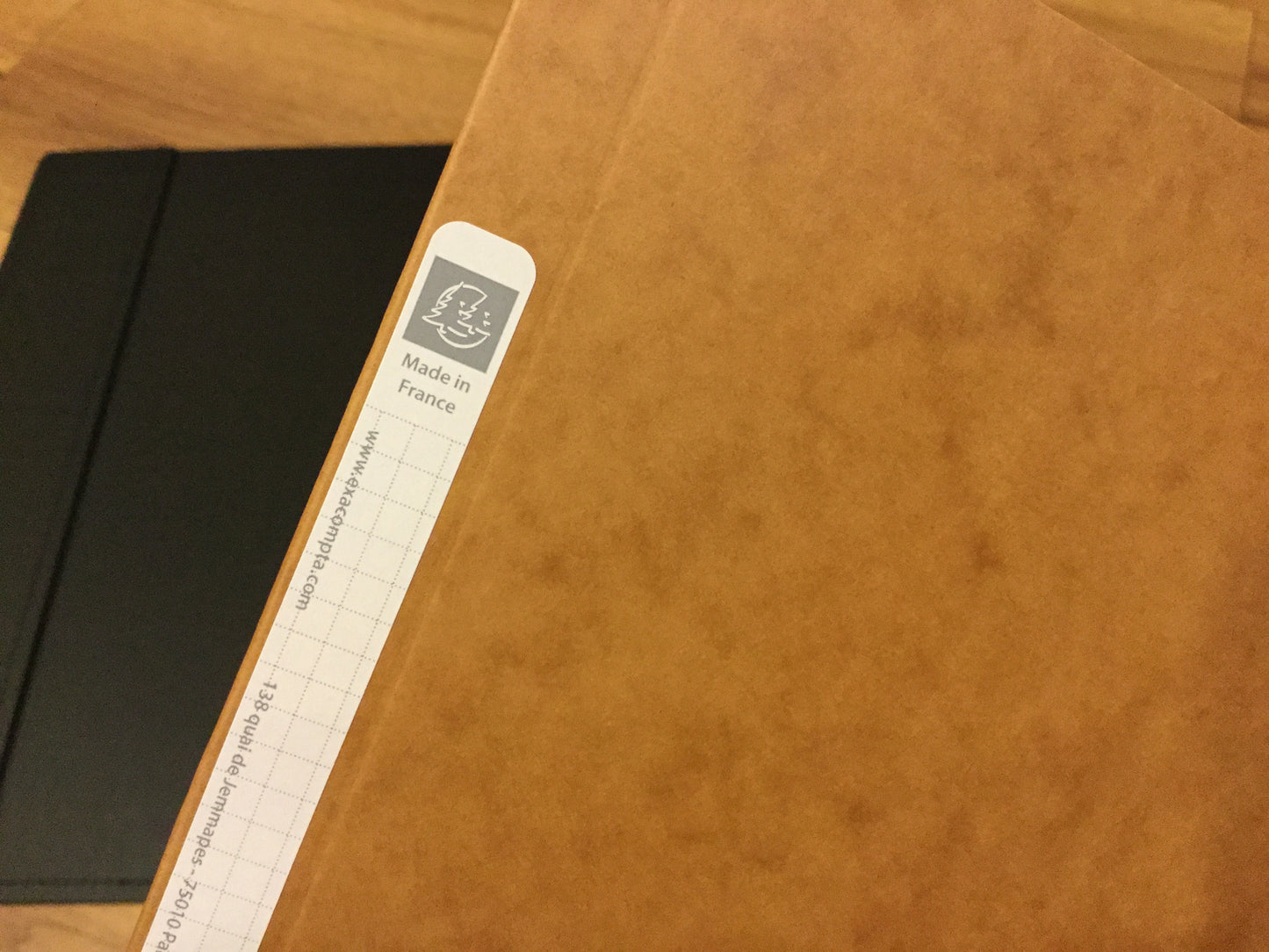 25 Eckspannmappen Gummizugmappe A4 tabakbraun
