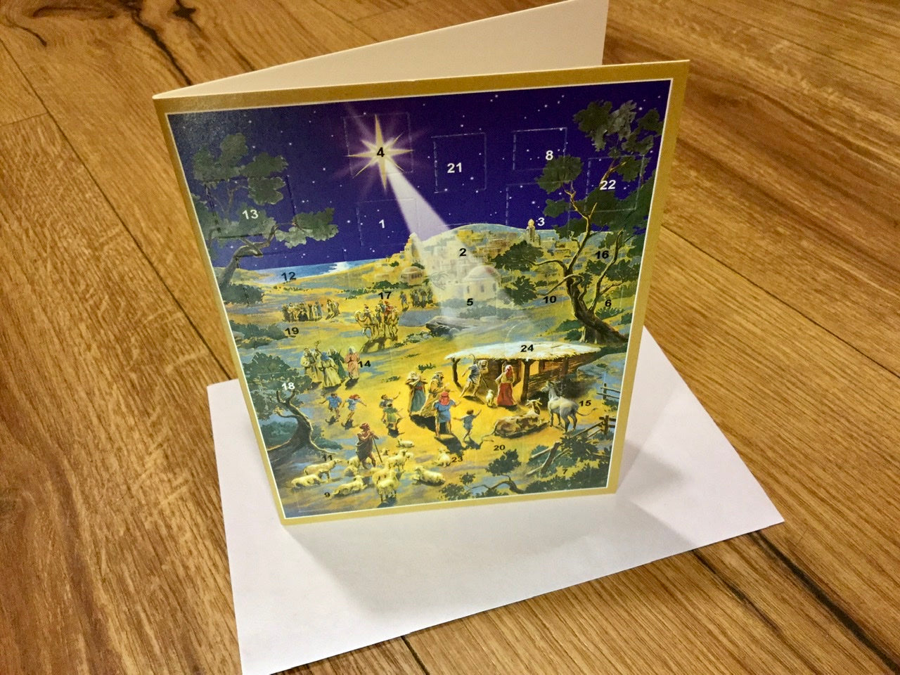 Adventskalender-Klappkarte A6/C6 Sellmer°