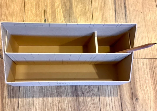 Briefständer Hartpappe naturbraun Eterneco