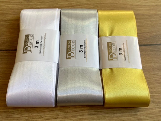Satinband 4cm breit 3m°