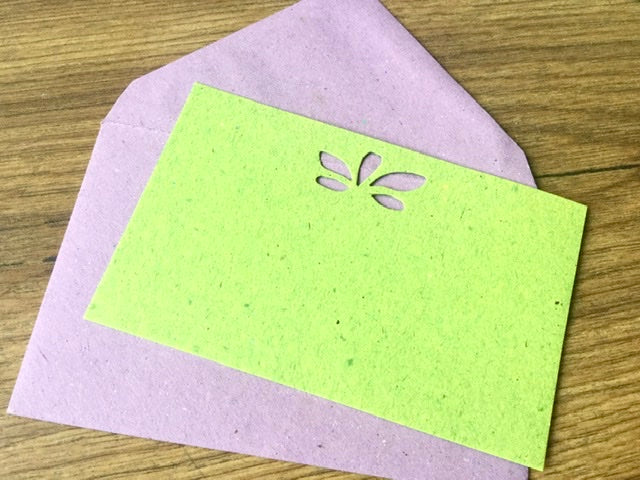 Mini-Karte arbos eco „Fior di Loto“