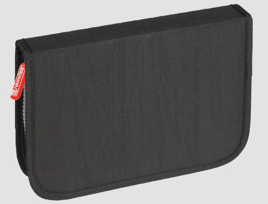 Federtasche Schul-Etui 2Klappen gefüllt schwarz BRUNNEN