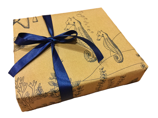 Geschenkpapier Unterwasserwelt Bow&H - Polly Paper