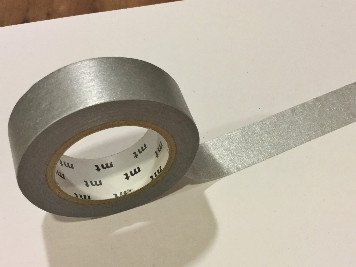 mt washi tape silver 7m