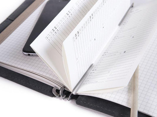 Monatsplaner Leporello Roterfaden 2026