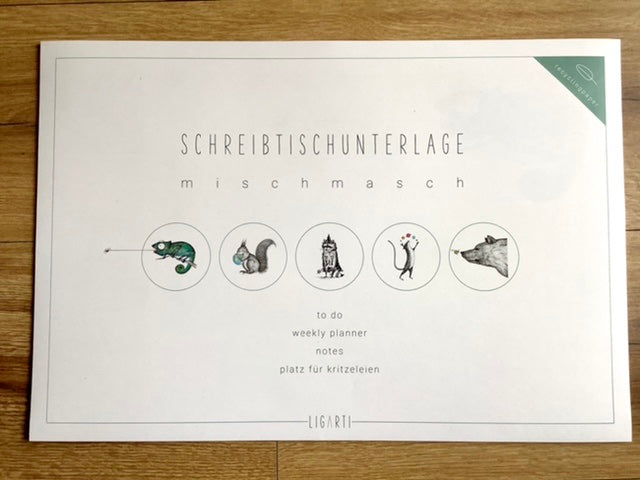 Schreibtischunterlage Ligarti A3+ RC Papier