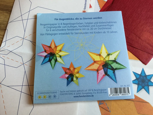 Fenstersterne X-Mas Bastelset Advent°