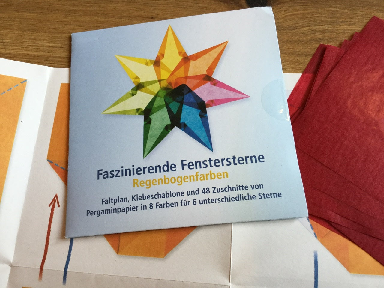 Fenstersterne X-Mas Bastelset Advent°