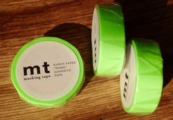 mt tape shocking green - Polly Paper