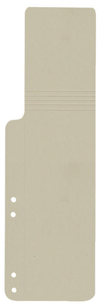 Aktenschwänze 10 St. grau (10x32cm)