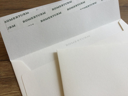 Briefumschlag B6 HK 12x18cm weiß RC Römerturm