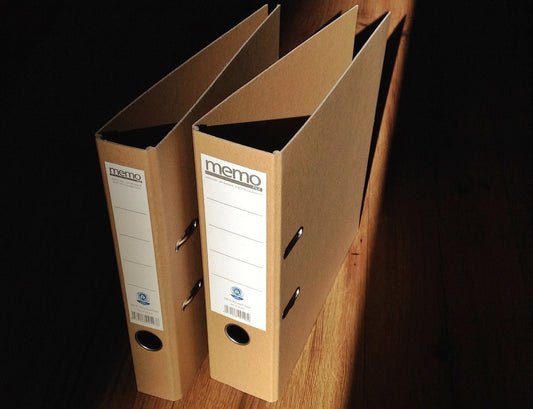 Ordner naturbraun 5cm memo - Polly Paper