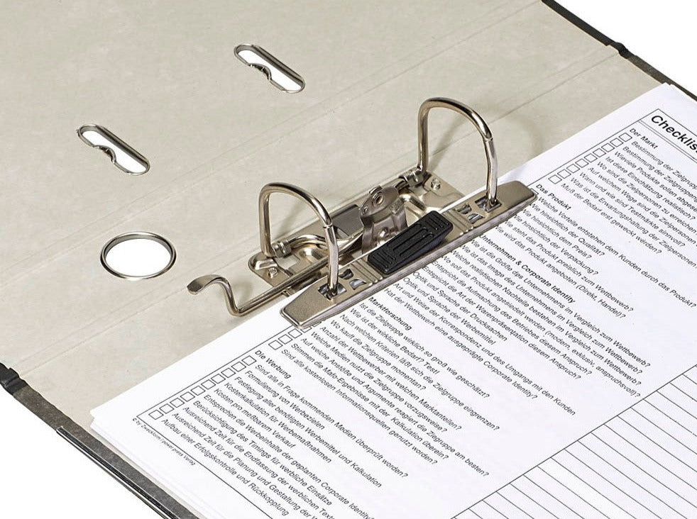 Aktenordner Grüner Balken 5cm