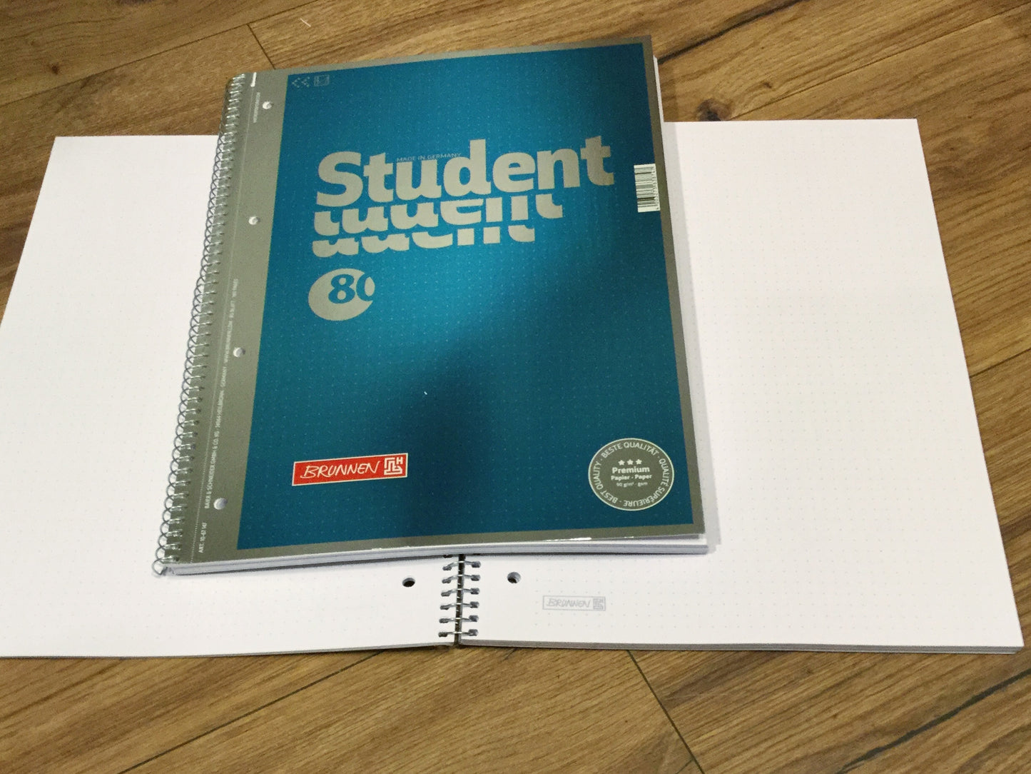 Collegeblock 90g dotted Brunnen A4