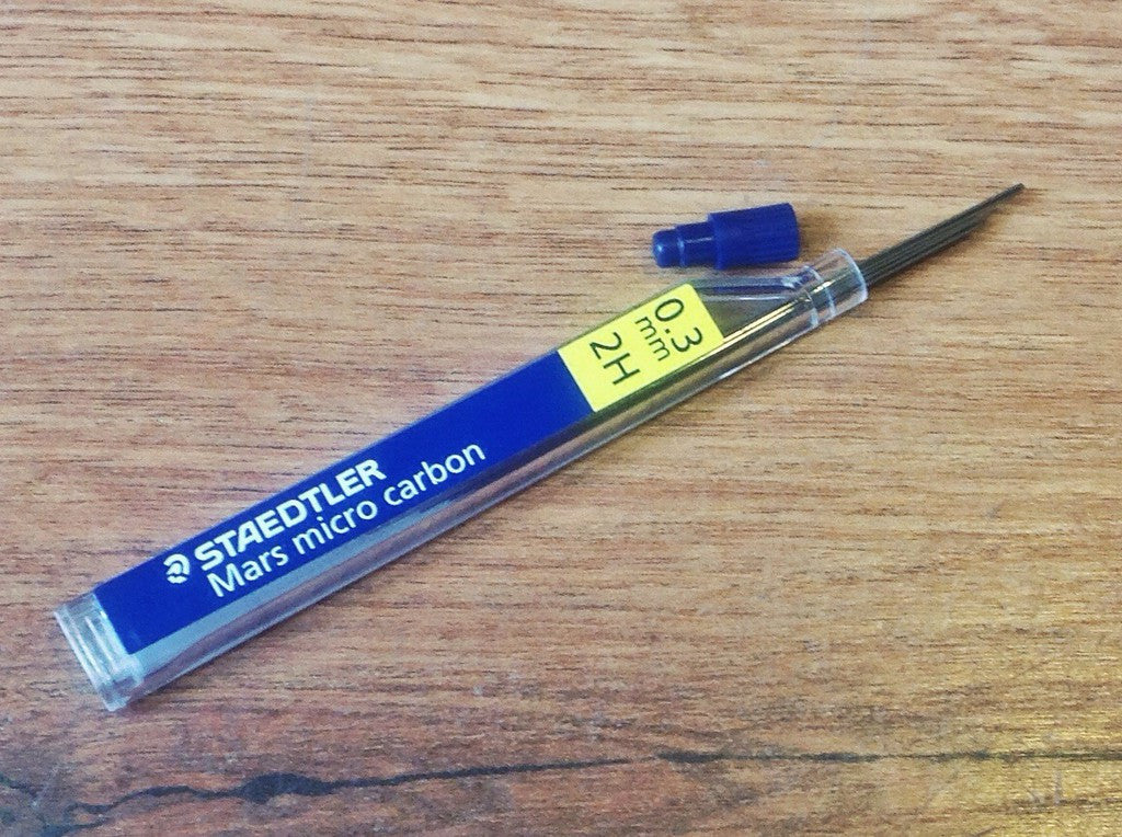 0,3mm 2H 12 Feinminen Staedtler - Polly Paper