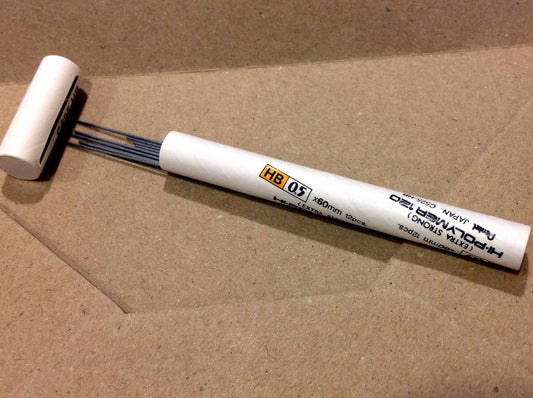 0,5mm 2H 12 Hi-Polymer-Minen Pentel