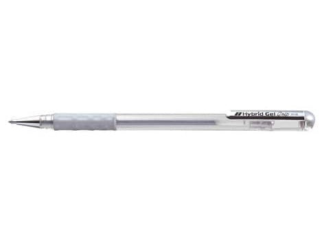 Gelroller silber hybrid Pentel K118–Z