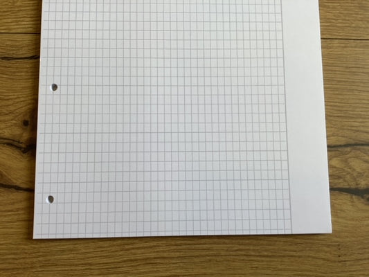 Matheblock A4 rautiert 8f 50Bl. 90g Brunnen