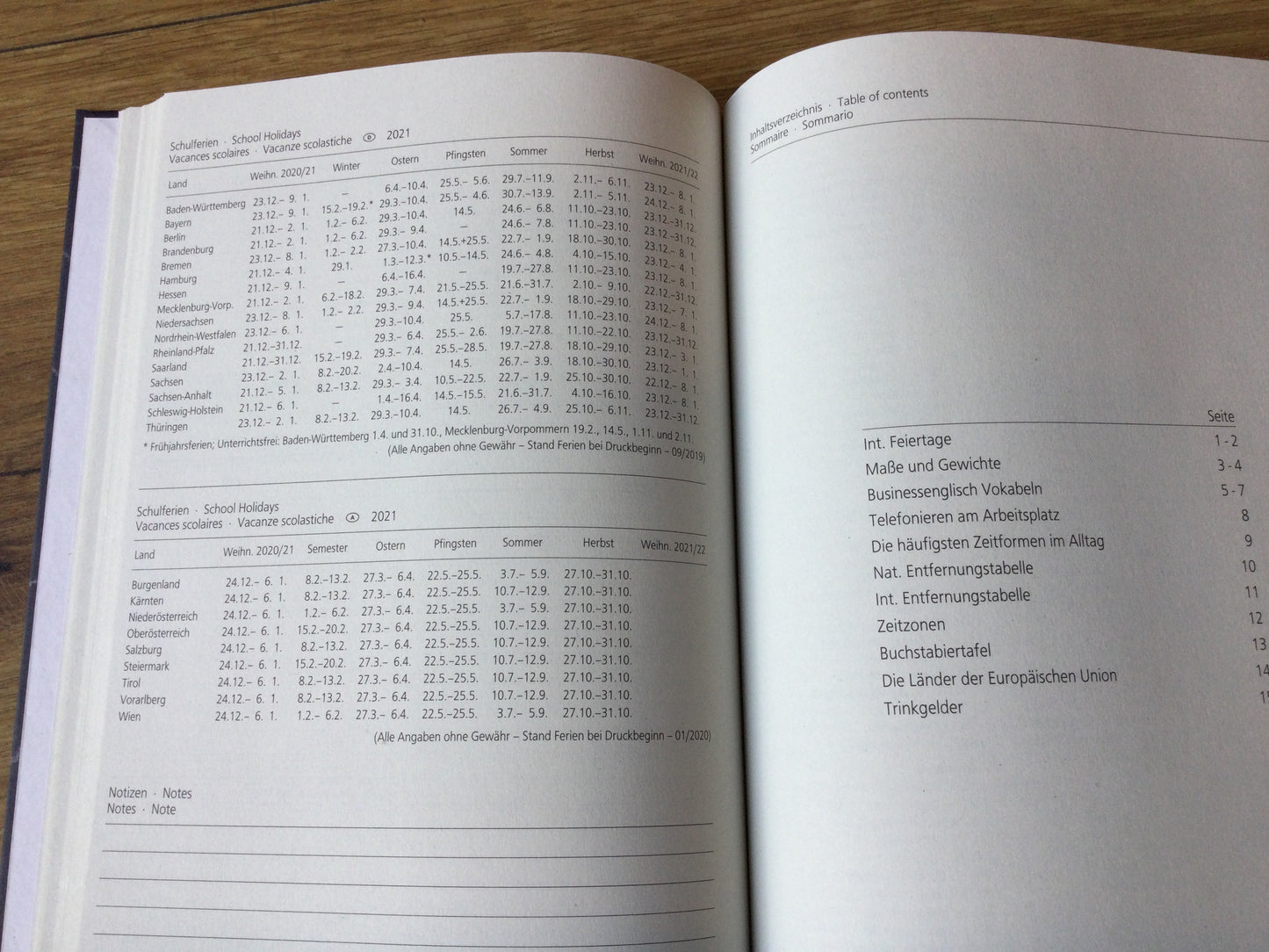 Tagebuch Notizbuch A5 1Wo/2S Zettler