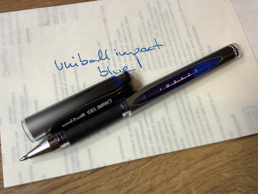 Gelschreiber uni-ball Gel Impact 1.0 UM-153s° - Polly Paper - Umweltfreundliche Schreibwaren
