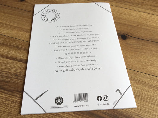 Schulheft A4 Lin.2 weiß Soisi